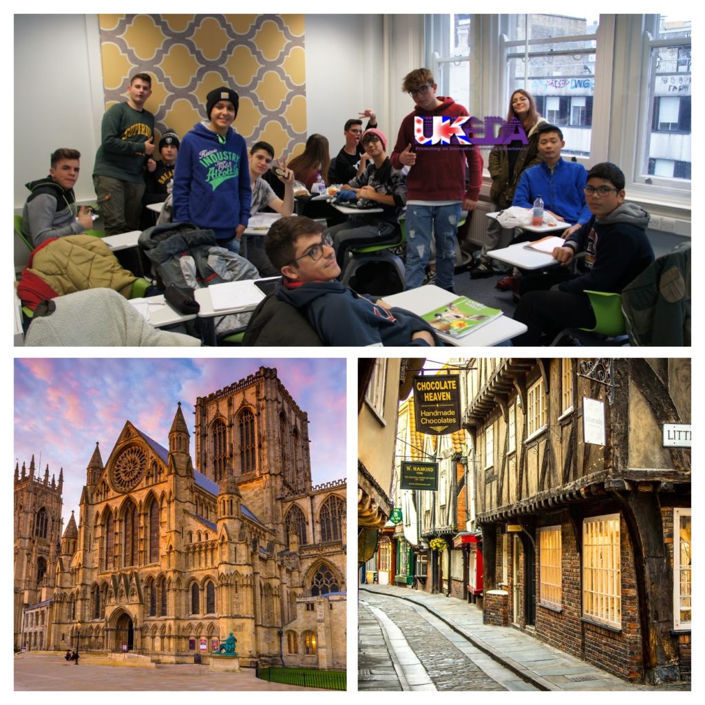 English Language course Mini-stays for high schools in York